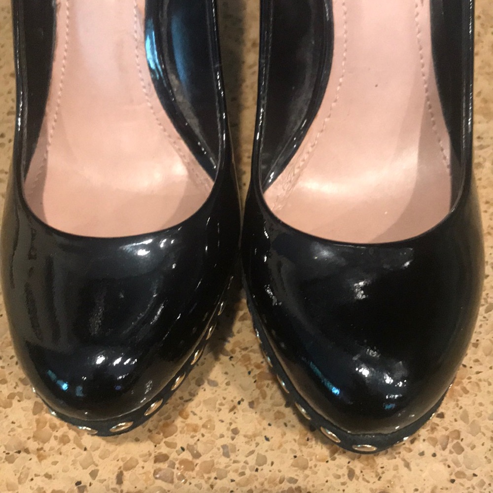 Vince Camuto 5 inch heels Shiny look size 7 - Picture 8 of 8